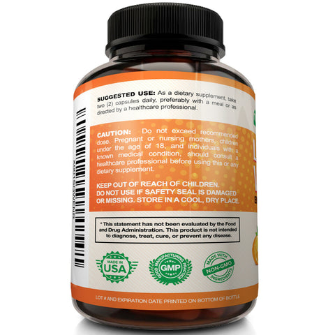 Liposomal Vitamin C 1400mg Capsules High Absorption Vitamin C Pills Supplements