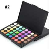 Eyeshadow Palette Makeup 40 Color Cream Eye Shadow Matte Shimmer Set Cosmetic